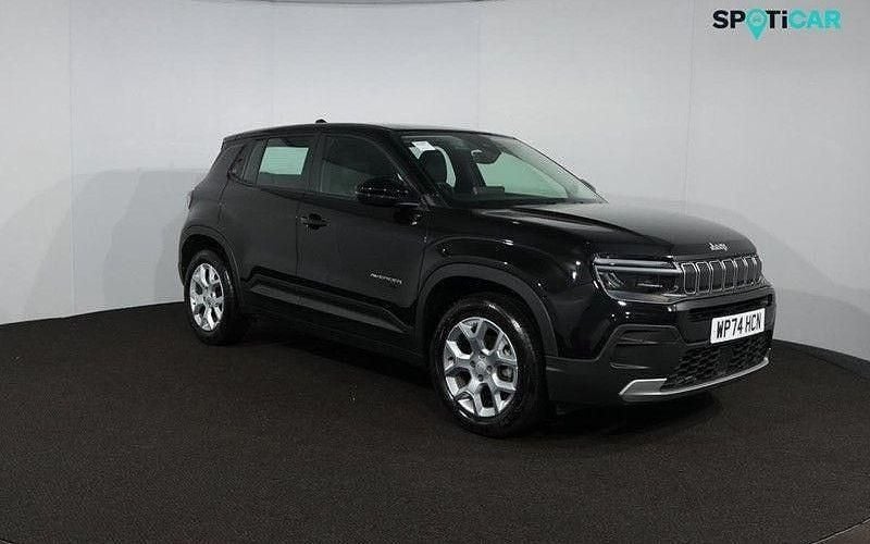 Black Used 2024 Jeep Avenger Altitude SUV | £17,399 (Fair price) - Image 1/4