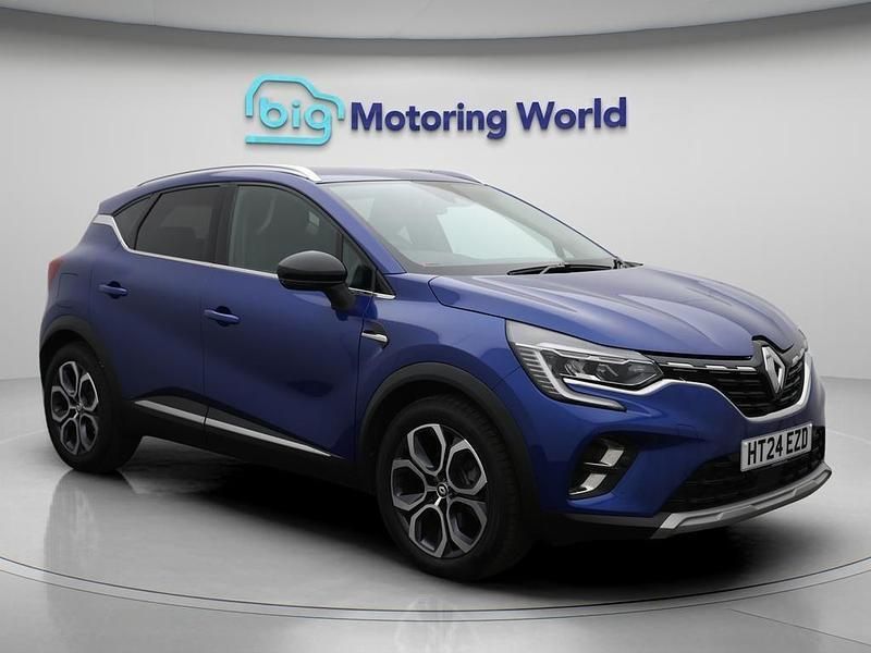 Blue Used 2024 Renault Captur Techno SUV | £17,900 (Fair price) - Image 1/4