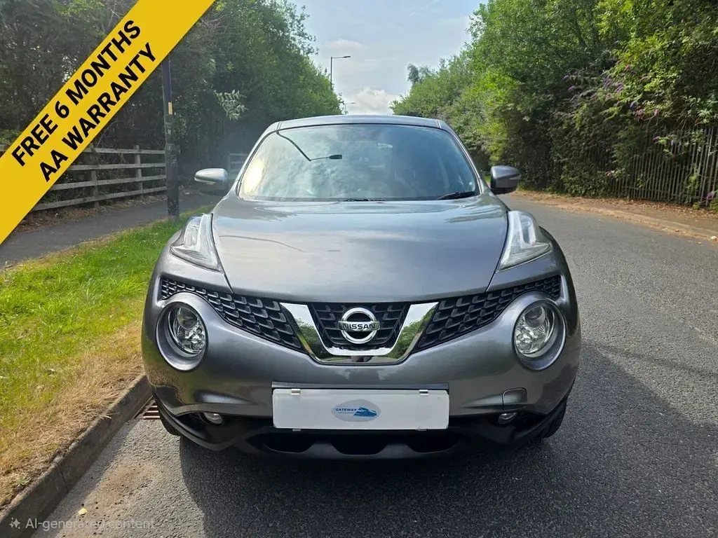 Used Nissan Juke Acenta 110 HP (80 kW) 2014 Grey SUV