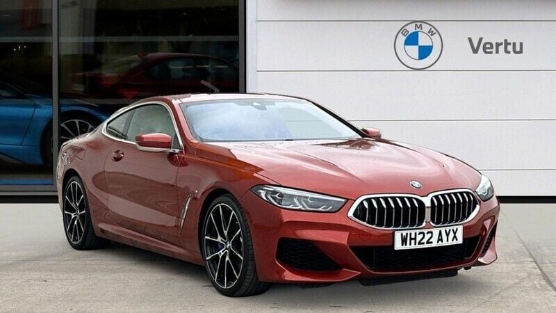 Used BMW 840 Comfort Edition 333 HP (244 kW) 2022 Orange Coupe