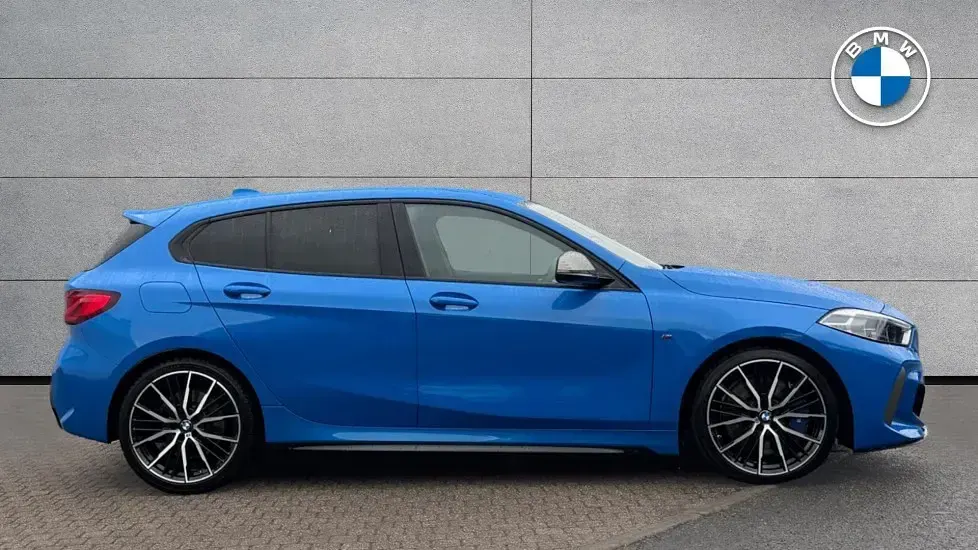 Used BMW M135 Shadowline 302 HP (222 kW) 2023 Blue Hatchback