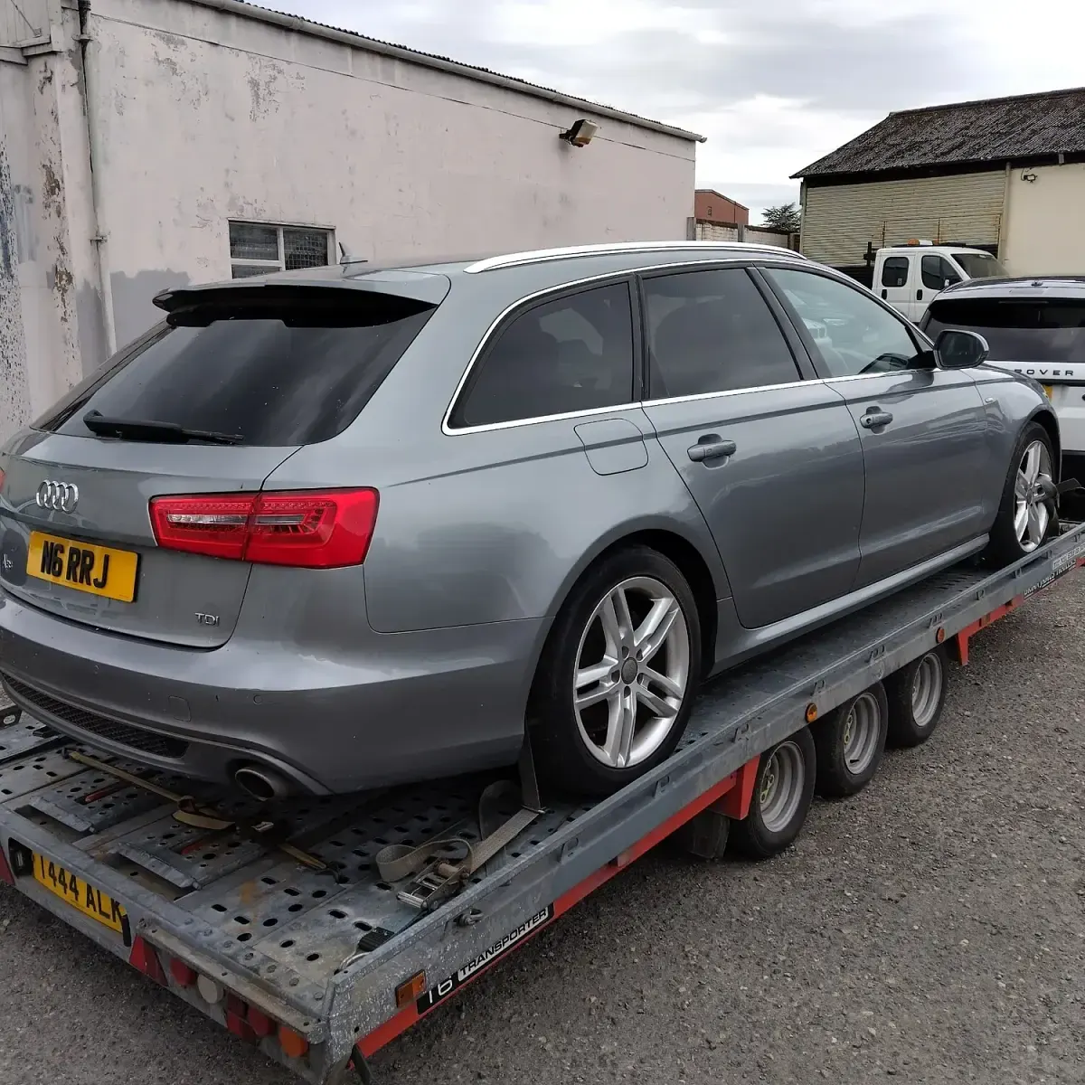 Used Audi A6 S-Line 204 HP (150 kW) 2014 Grey Estate
