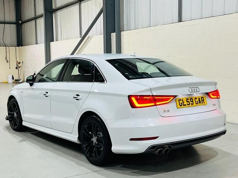 Used Audi A3 S-Line 184 HP (135 kW) 2015 White Sedan