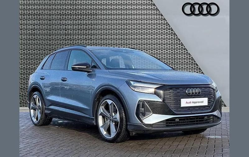 Used Audi Q4 e-tron Black Edition 206 kW (281 HP) 2025 Blue SUV