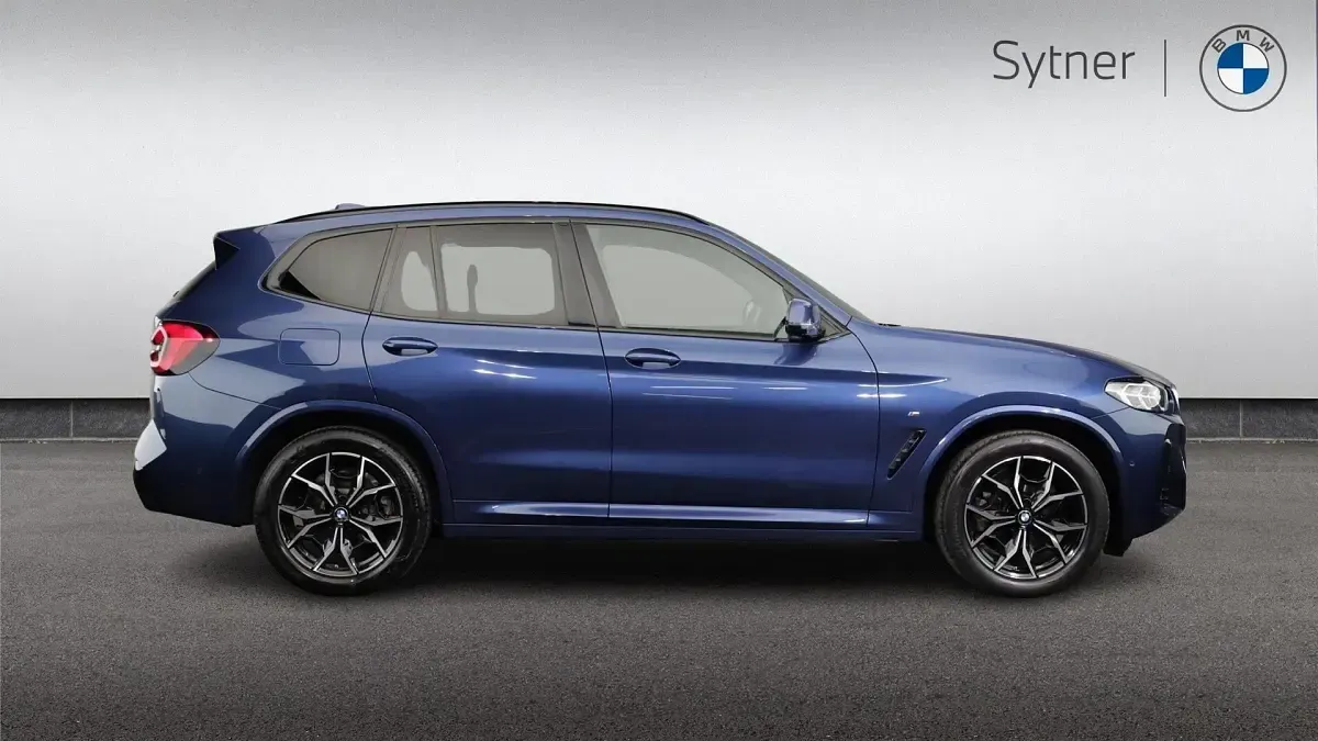 Used BMW X3 M Sport 187 HP (137 kW) 2023 Blue SUV