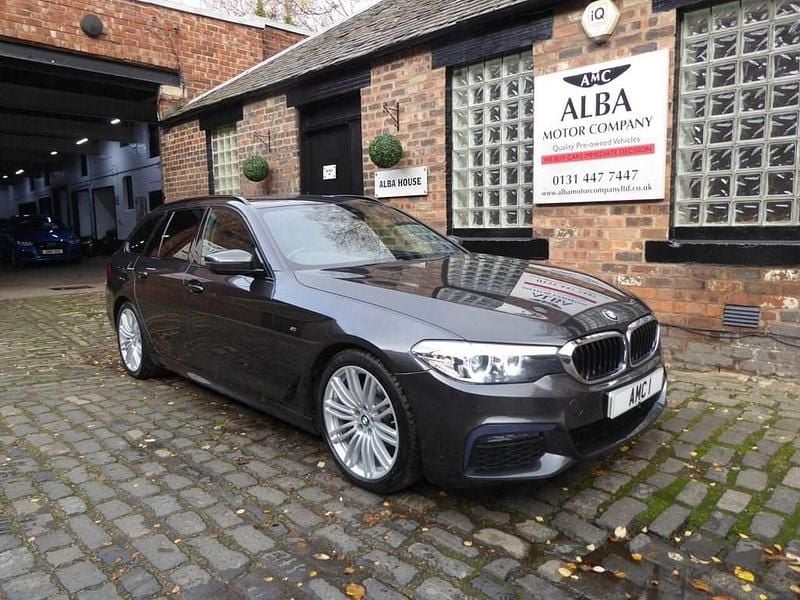 Grey Used 2020 BMW 520 M Sport Estate | £18,995 (Good price) - Image 1/4