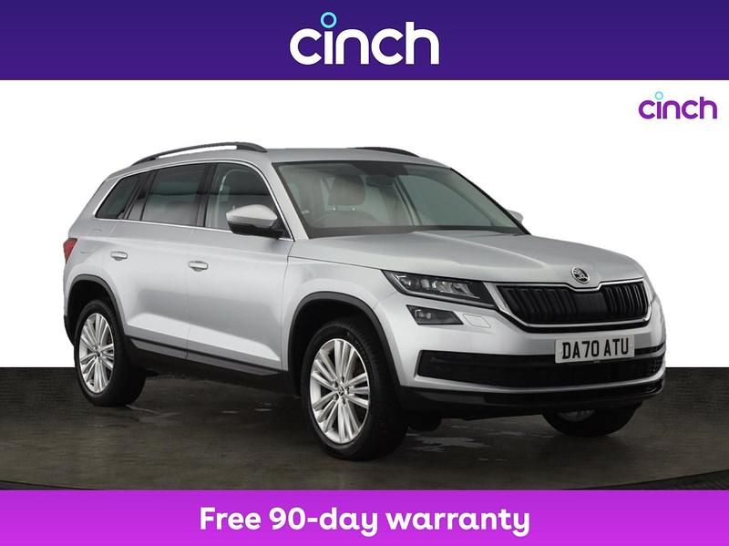 Silver Used 2020 Skoda Kodiaq SE L SUV | £20,899 (Fair price) - Image 1/3