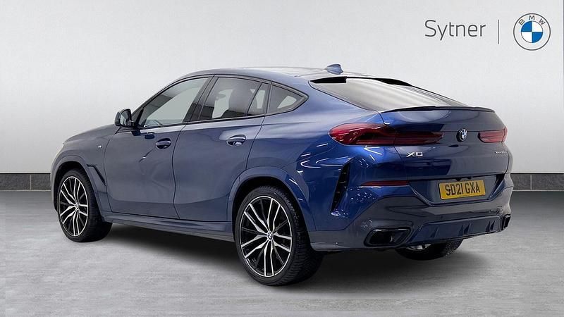 Used BMW X6 M Sport 286 HP (210 kW) 2021 Blue SUV