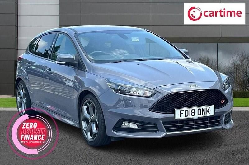 Grey Used 2018 Ford Focus ST Hatchback | £18,750 (Expensive) - Image 1/3