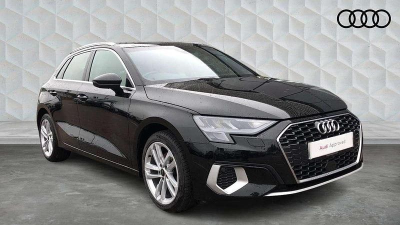 Black Used 2023 Audi A3 Sport Hatchback | £18,750 (Super price) - Image 1/4