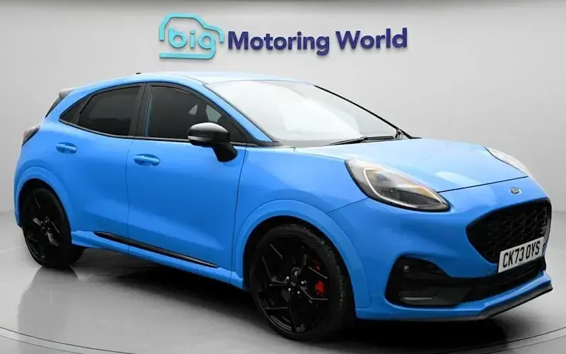 Begagnad Ford Puma ST 200 HK (147 kW) 2023 Blå SUV