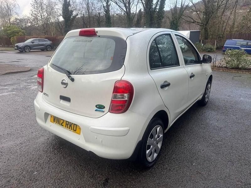 Used Nissan Micra Visia 80 HP (58 kW) 2012 White Hatchback