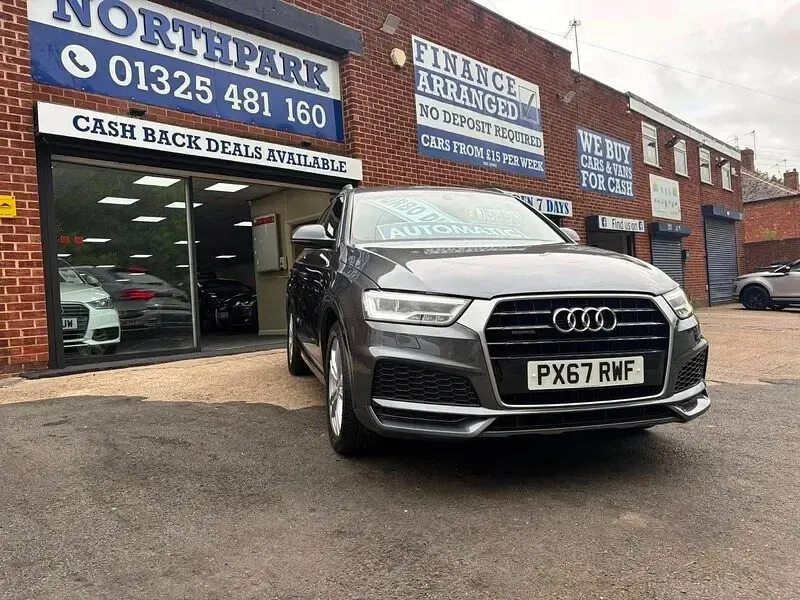 Used Audi Q3 S-Line 184 HP (135 kW) 2017 Grey SUV