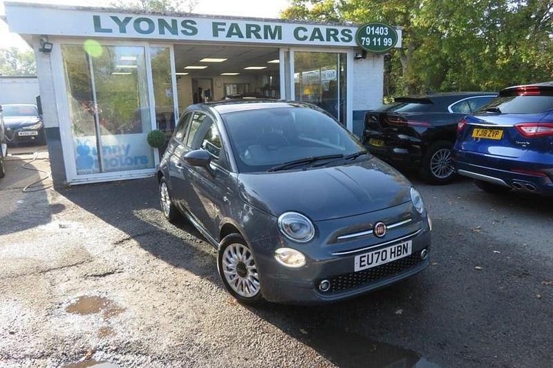 Grey Used 2020 Fiat 500 Lounge Hatchback | £8,995 (Fair price) - Image 1/1