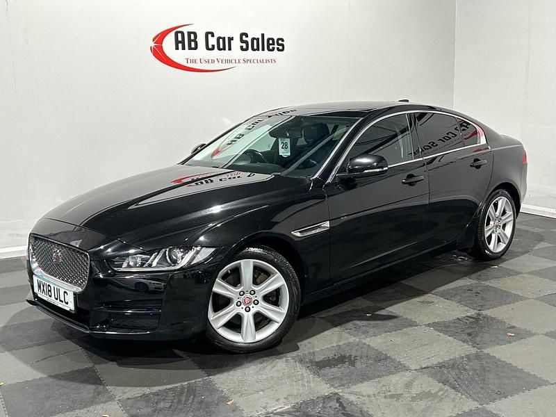 Black Used 2018 Jaguar XE Portfolio Sedan | £9,699 (Fair price) - Image 1/3