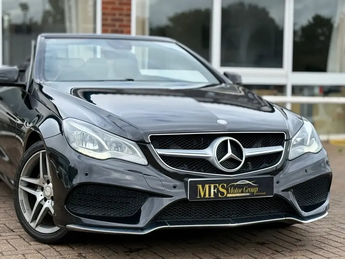 Used Mercedes E250 AMG 2013 Black Cabriolet