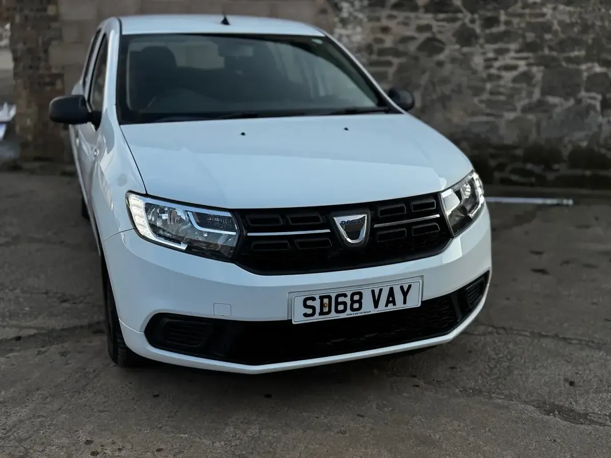 Used Dacia Sandero Essentiel 90 HP (66 kW) 2018 White Hatchback