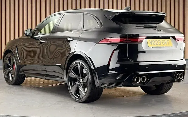 Used Jaguar F-Pace SVR 551 HP (405 kW) 2023 Black SUV