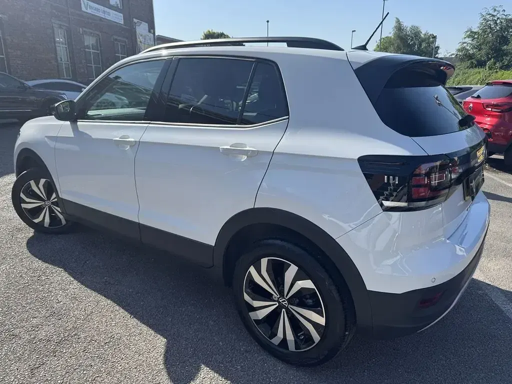 Used VW T-Cross Black Edition 115 HP (84 kW) 2024 White SUV