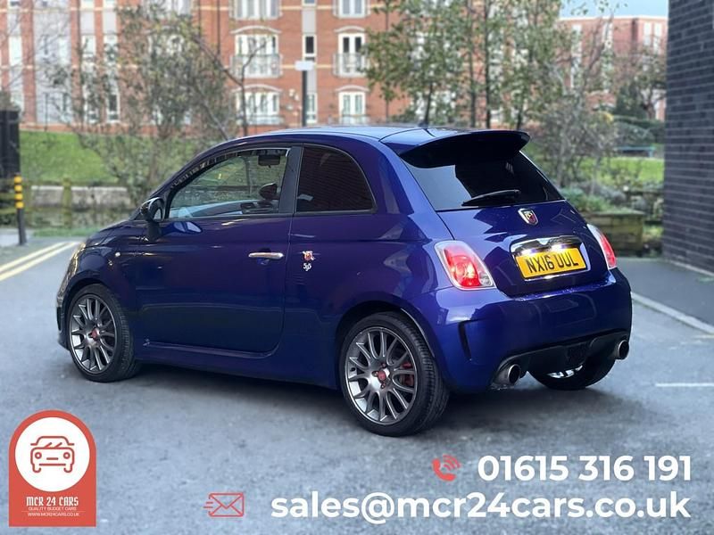 Used Abarth 595 140 HP (102 kW) 2016 Blue Hatchback