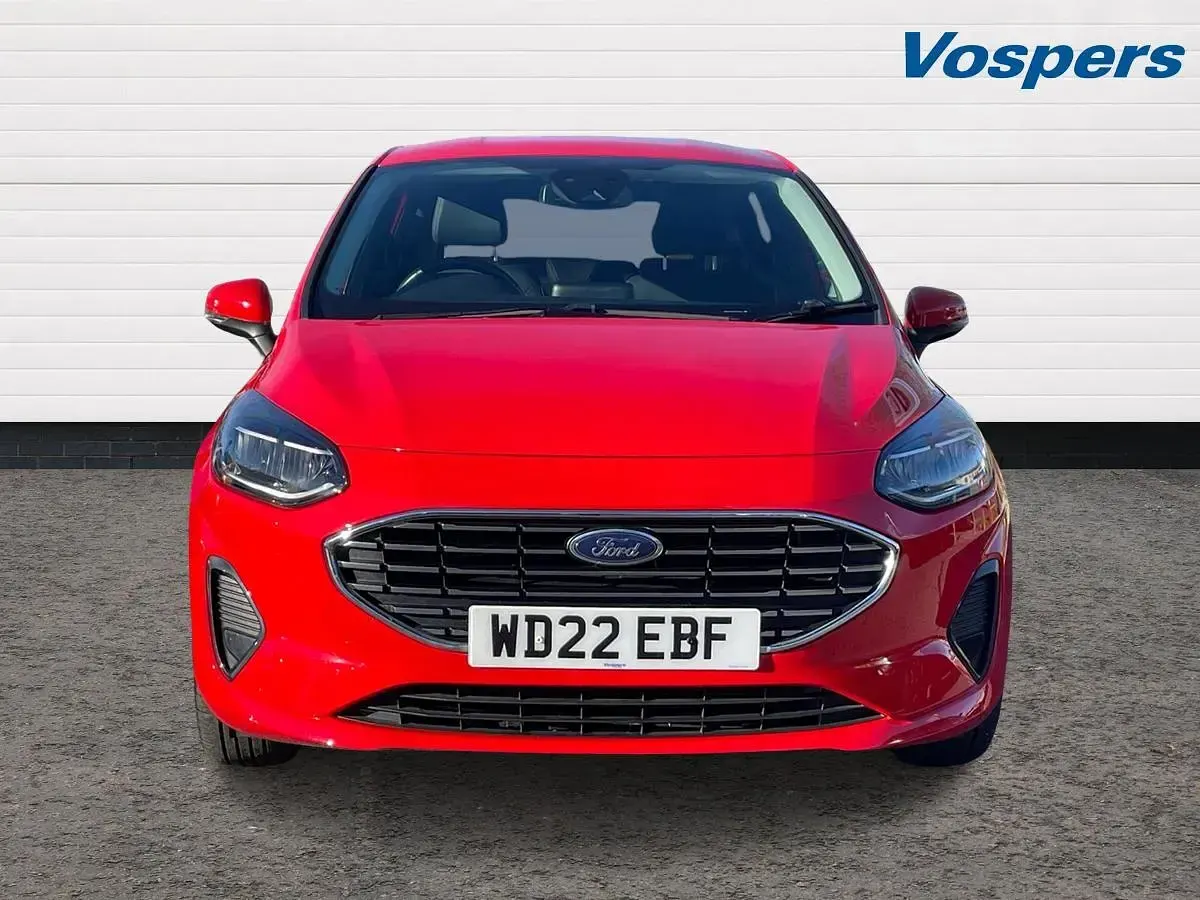 Used Ford Fiesta Titanium 153 HP (112 kW) 2022 Red Hatchback