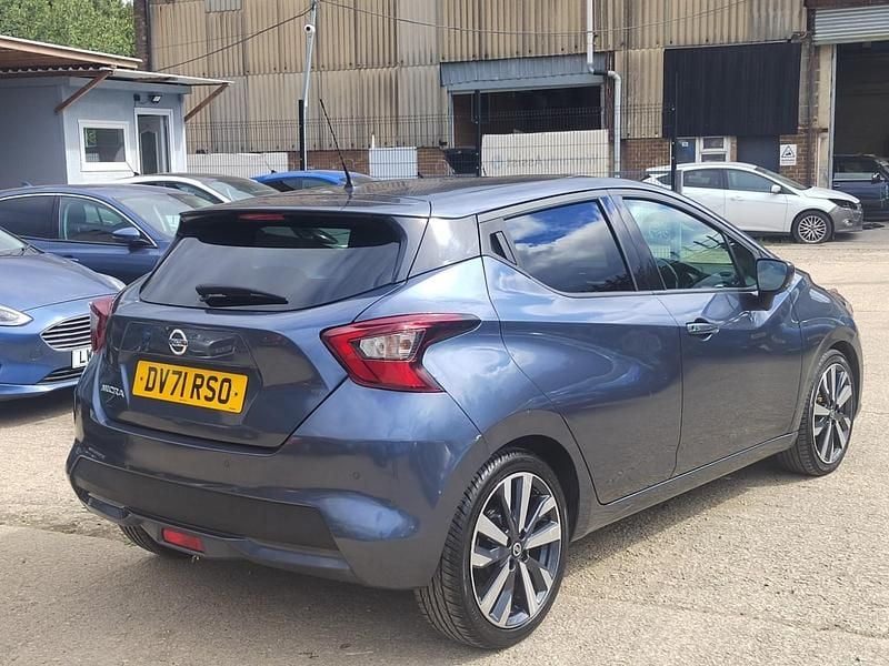 Used Nissan Micra Tekna 91 HP (66 kW) 2021 Grey Hatchback