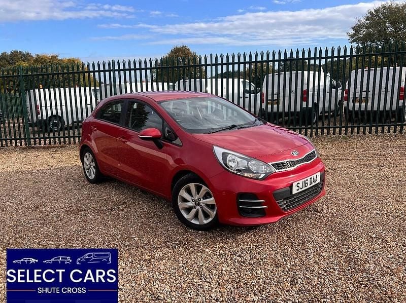 Red Used 2016 Kia Rio Hatchback | £7,495 (Fair price) - Image 1/4