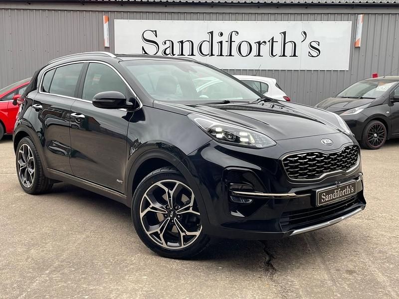 Black Used 2020 Kia Sportage 4 SUV | £14,990 (Fair price) - Image 1/4