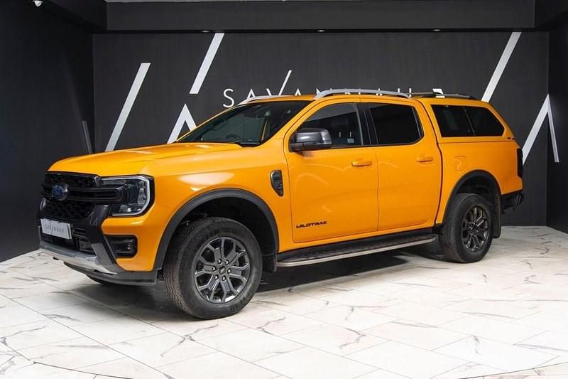 Used Ford Ranger 202 HP (148 kW) 2023 Orange Pickup