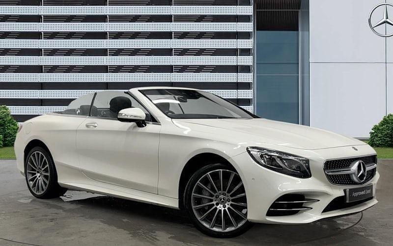 Used Mercedes S560 AMG Line Premium 469 HP (344 kW) 2018 White Sedan