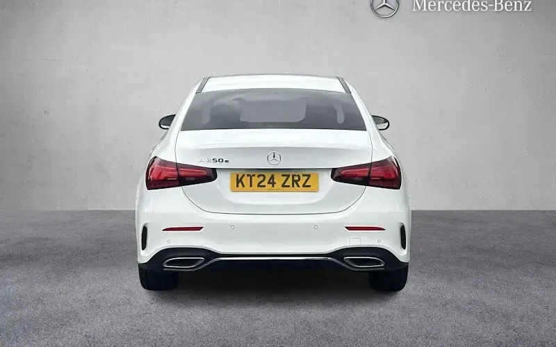 Used Mercedes A250 AMG line 218 HP (160 kW) 2024 White Sedan