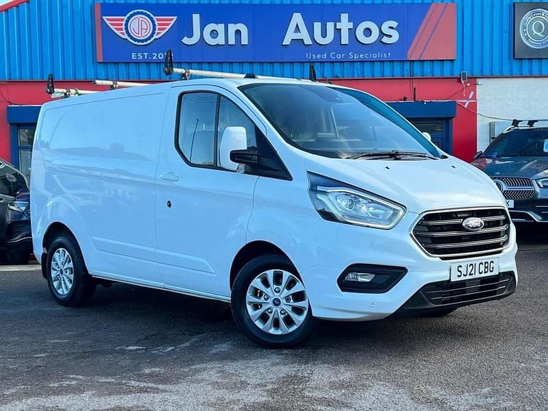 Used Ford Transit Custom Limited 126 HP (92 kW) 2021 White Van