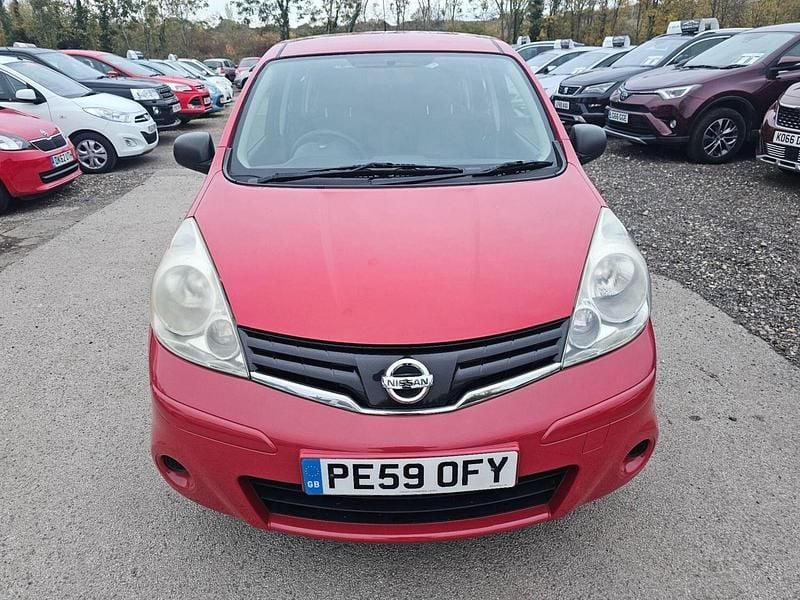 Red Used 2009 Nissan Note Visia MPV | £2,500 (Fair price) - Image 1/4