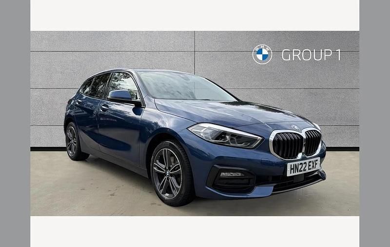 Blue Used 2022 BMW 118 Sport Line Hatchback | £19,094 (Fair price) - Image 1/4