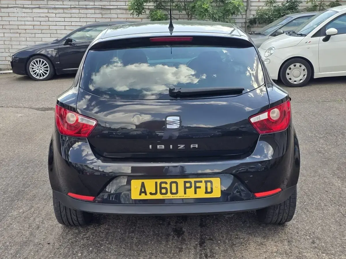 Used Seat Ibiza Sport 105 HP (77 kW) 2011 Black Hatchback