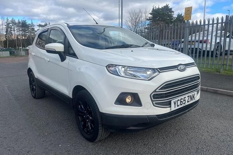 Used Ford Ecosport Zetec 95 HP (69 kW) 2015 White SUV
