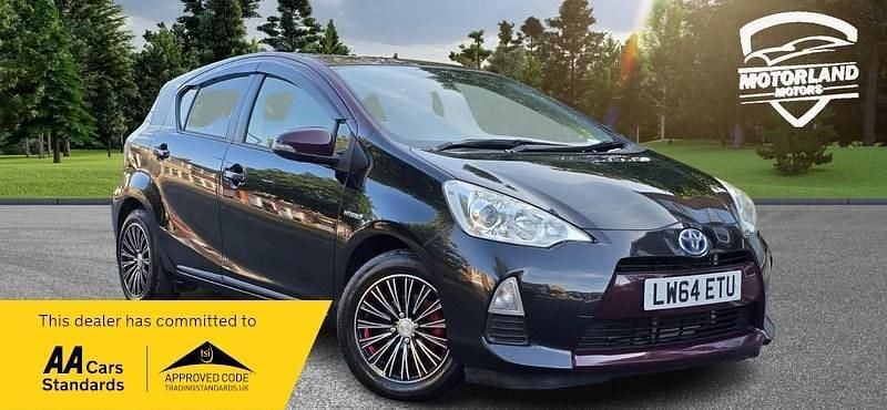 Black Used 2014 Toyota Yaris Hybrid | £7,250 (Fair price) - Image 1/4