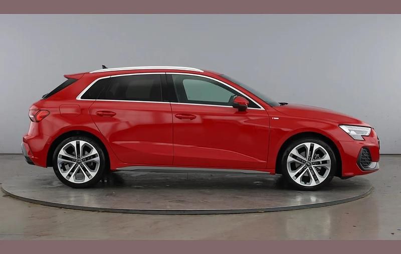 Used Audi A3 S-Line 147 HP (108 kW) 2025 Red Hatchback