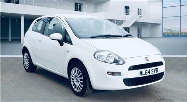 White Used 2014 Fiat Punto Pop Hatchback | £1,995 (A bit pricey) - Image 1/1