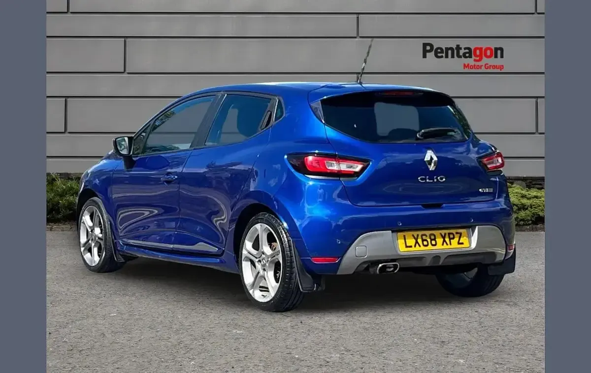 Used Renault Clio GT-Line 90 HP (66 kW) 2018 Blue Hatchback