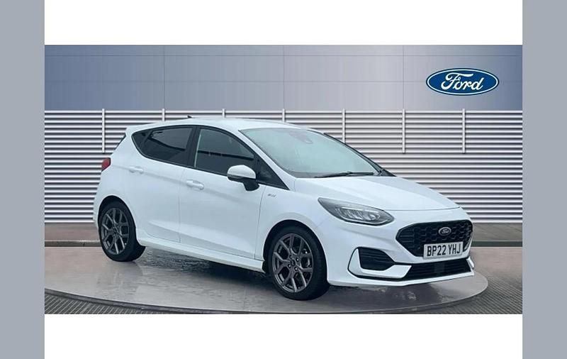 White Used 2022 Ford Fiesta ST-Line Hatchback | £13,800 (Fair price) - Image 1/4