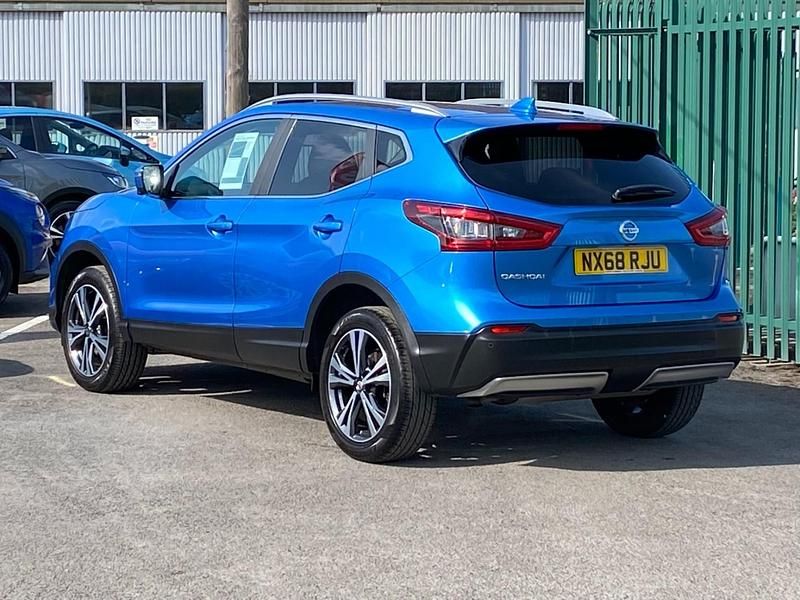 Used Nissan Qashqai N-Connecta 2018 Blue SUV