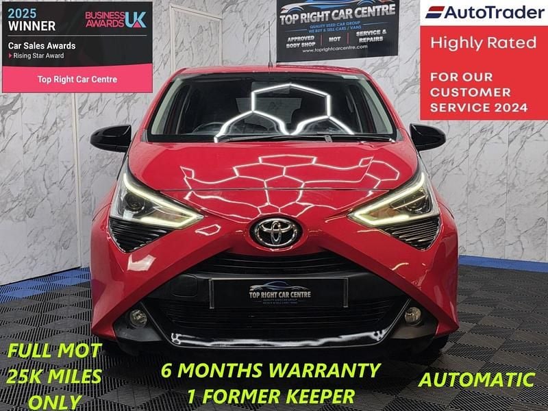 Used Toyota Aygo Trend 71 HP (52 kW) 2020 Red Hatchback