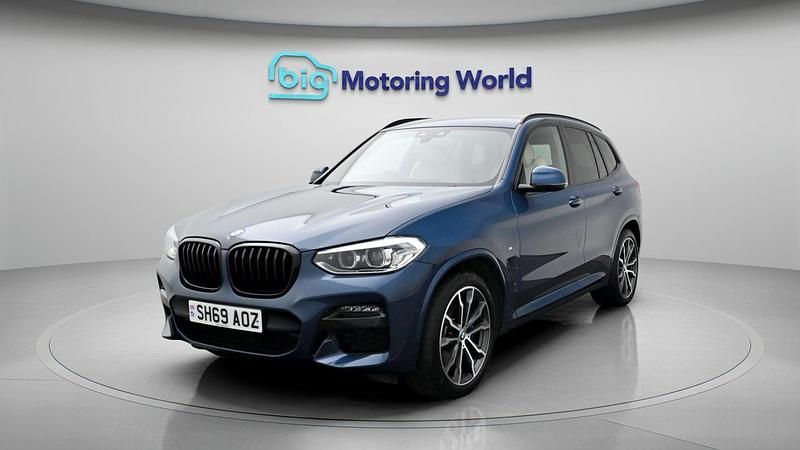 Used BMW X3 M Sport 181 HP (133 kW) 2019 Blue SUV