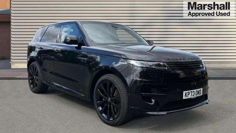 Santorini black metallic Used 2023 Land Rover Range Rover Autobiography SUV | £84,178 - Image 1/4