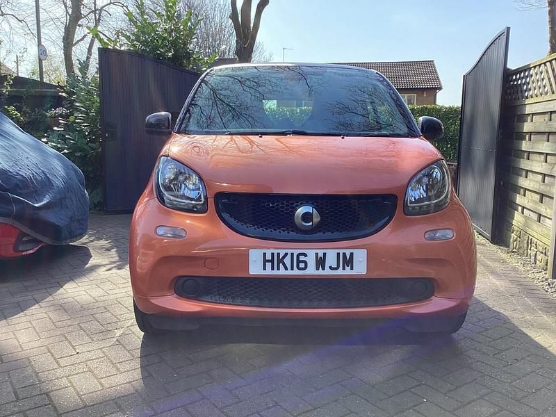 Used Smart ForTwo Coupé Passion 71 HP (52 kW) 2016 Orange Coupe