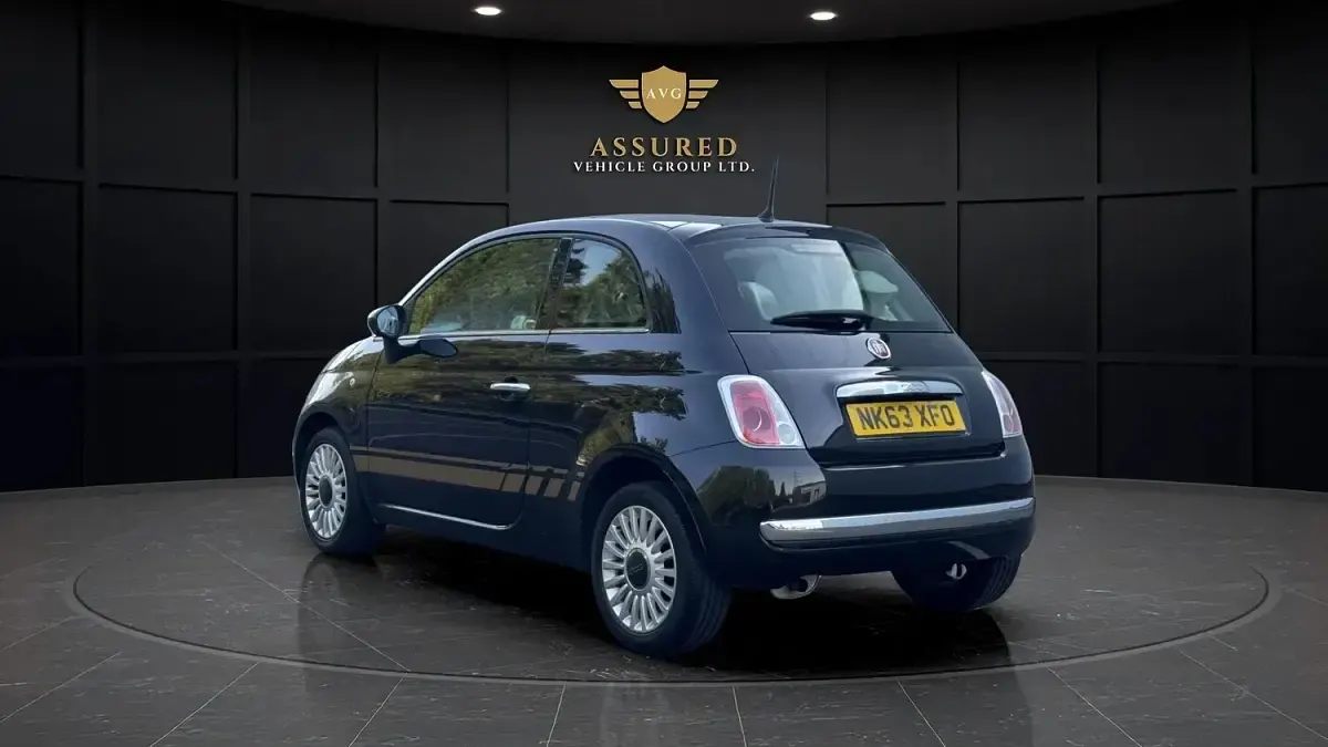 Used Fiat 500 Lounge 69 HP (50 kW) 2013 Black Hatchback