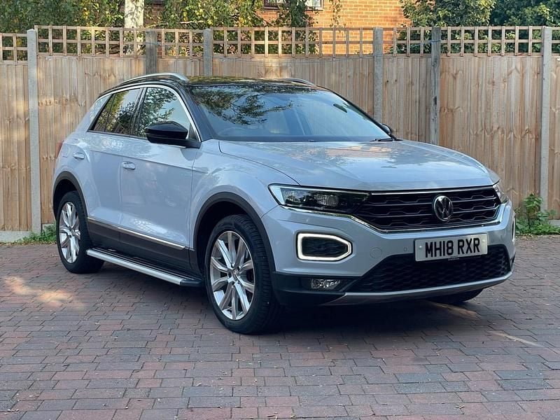 Silver Used 2018 VW T-Roc SEL SUV | £17,499 (Fair price) - Image 1/4