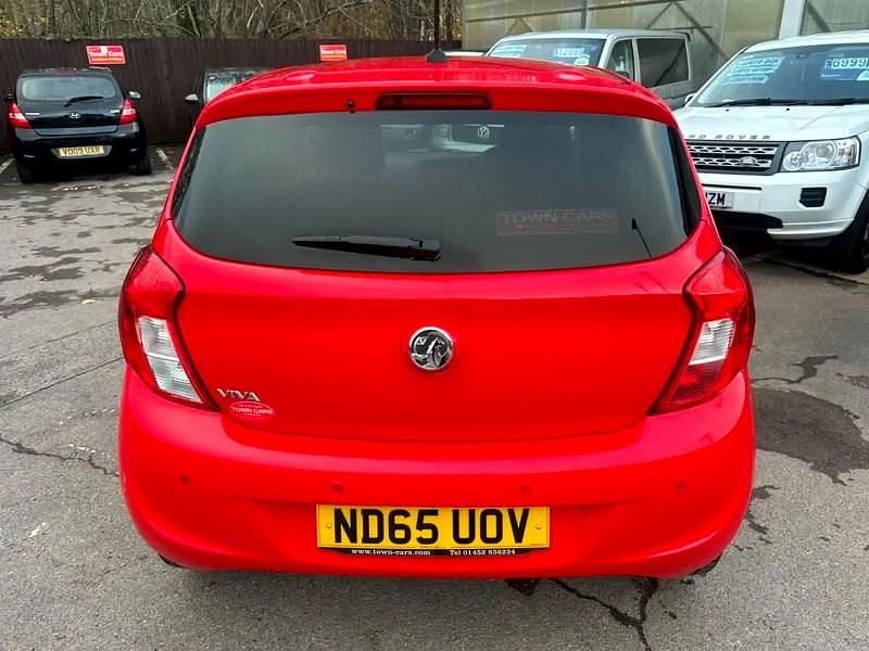 Used Vauxhall Viva 75 HP (55 kW) 2016 Red Hatchback