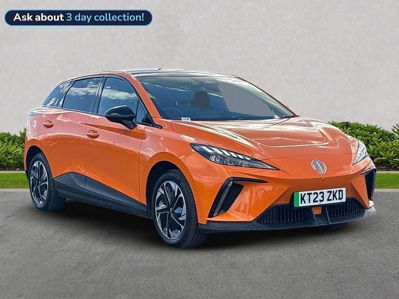 Orange Used 2023 MG MG4 EV Trophy Hatchback | £15,999 (Good price) - Image 1/4